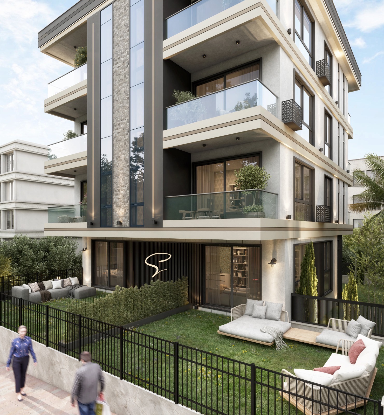 SAMSUN ATAKUM ESENEVLER’DE TRAMVAYA 100 METRE ULTRA VİP 2+1 SATILIK DAİRE